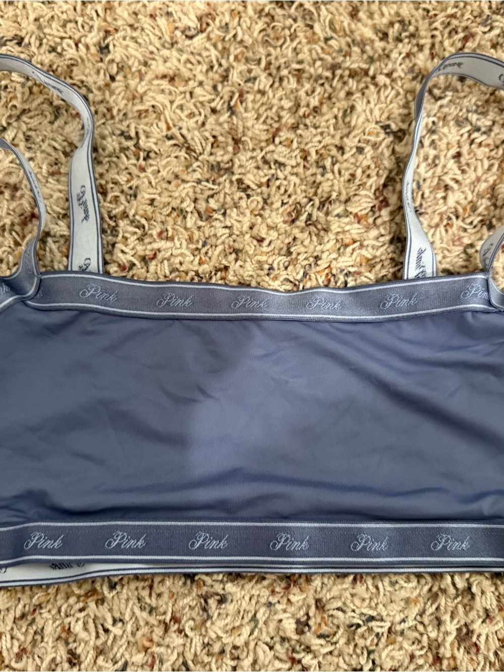 Victoria's Secret PINK Slate Blue Bralette